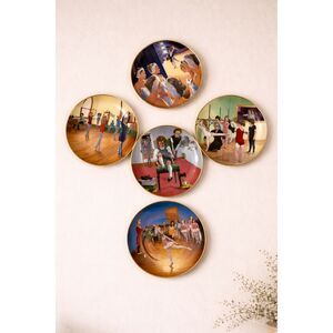 Limited Edition Ballet Collector Plates by Robert Clarke – Set of 5